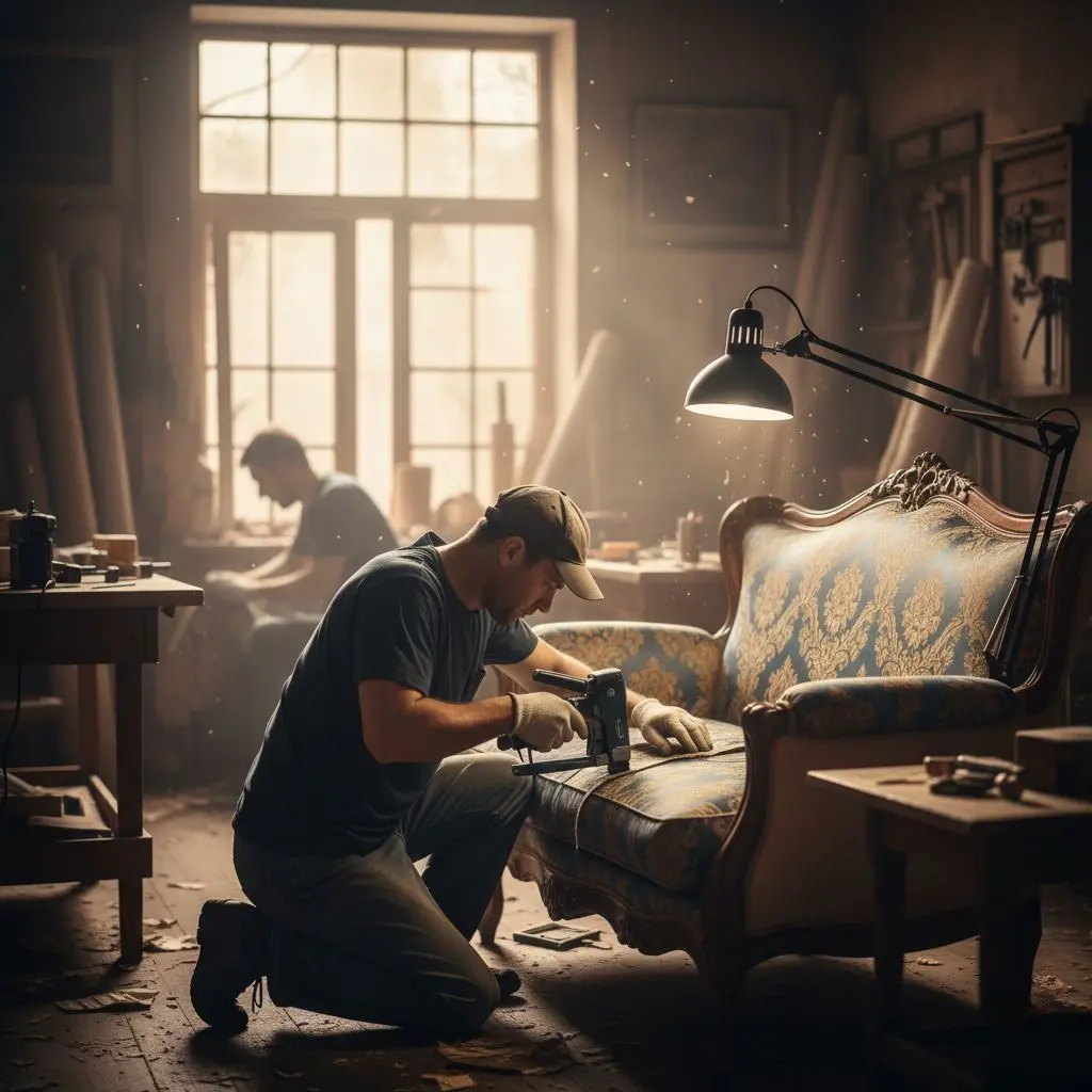 Craftsman at work